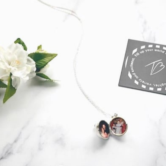 "Fill Your World" - Ball Locket Necklace