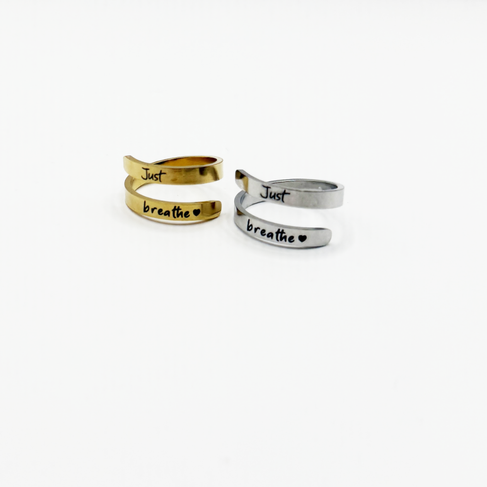Just Breathe Ring