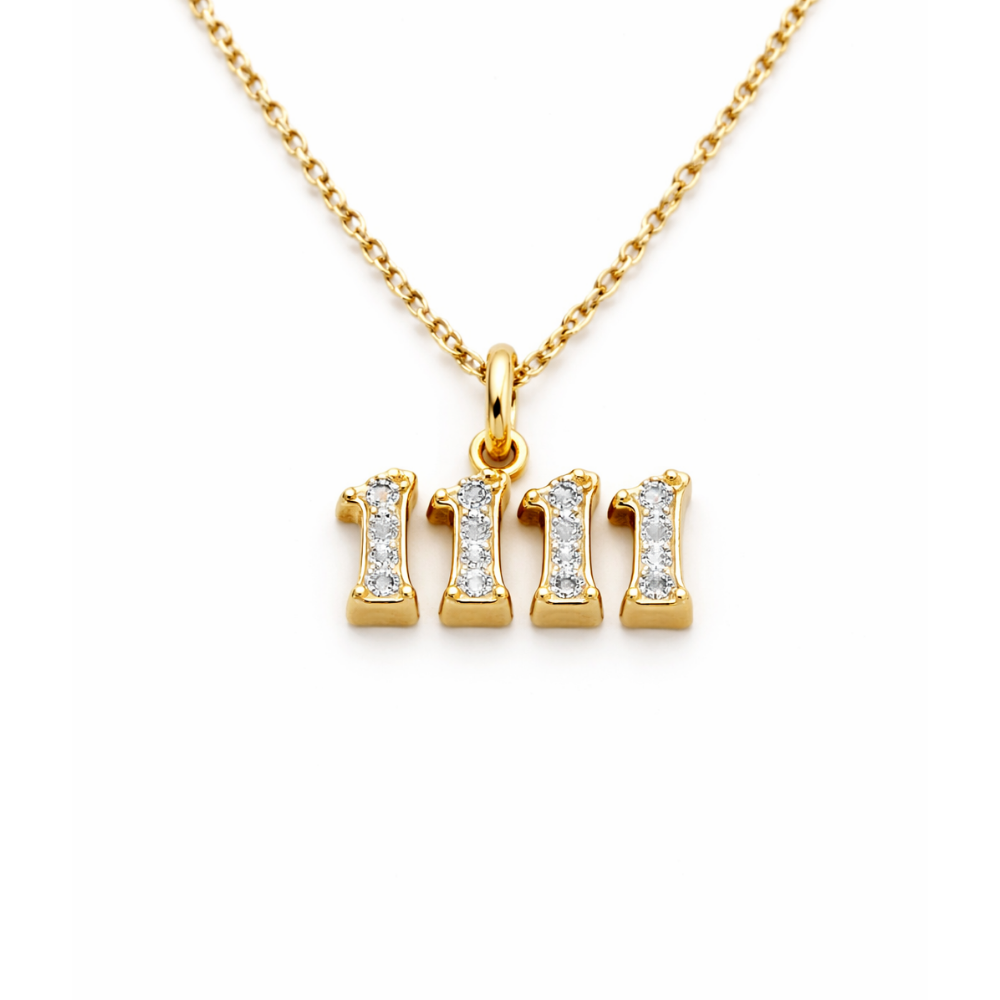 Coming Soon Angel Number 1111 Necklace