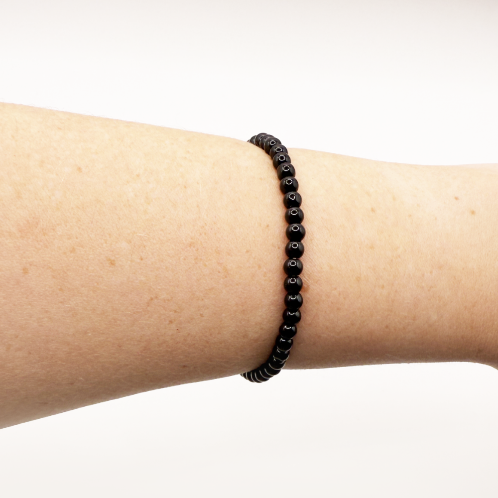 Black Obsidian Strength Bracelet