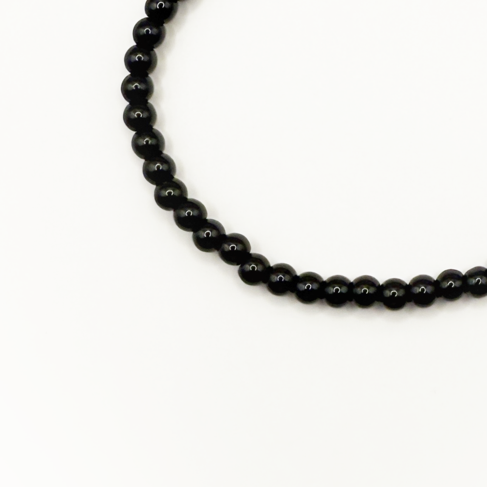 Black Obsidian Strength Bracelet