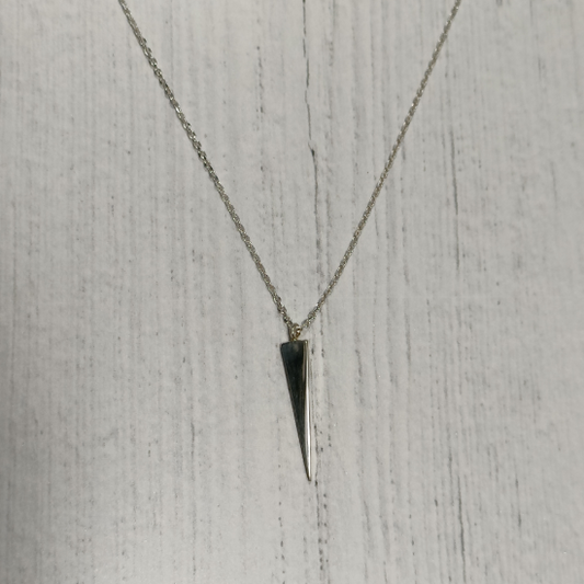 Dainty Silver Point Pendant