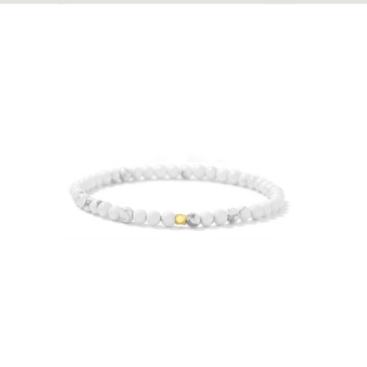 Howlite Calm & Clarity Bracelet
