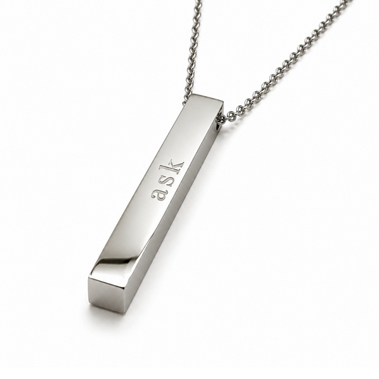 Manifesting Bar Necklace
