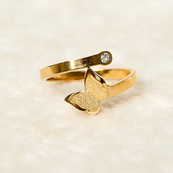 Eternal Wings Butterfly Ring