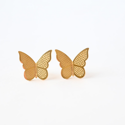 You Are Loved Butterfly Earrings