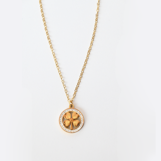 Lucky Four Leaf Clover Necklace